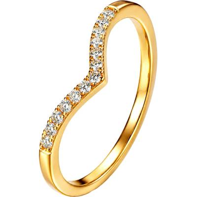 Zlaton Prsten žluté zlato s diamanty N03082603553