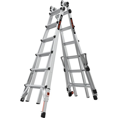 Little Giant Ladder Телескопична алуминиева стълба Little Giant Epic M26, 4x6 стъпала (16826-875)