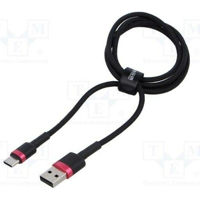 Baseus CATKLF-B91 High Speed,USB 2.0, USB A vidlice,USB C vidlice, 1m