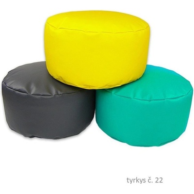 MUDOK Taburet XL tyrkys