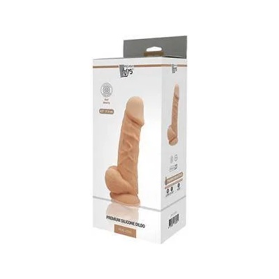 DreamToys Дилдо Real Love 22 см, термореактивно, Телесен, 45532