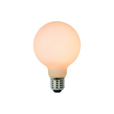 Lucide LED žárovka E27/8W krokově stmívatelná opál