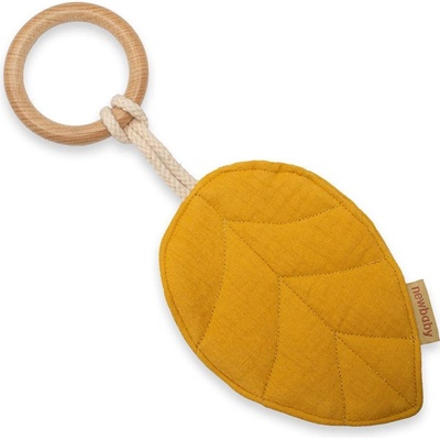 Wiky Kousátko s listy New Baby Leaf mustard