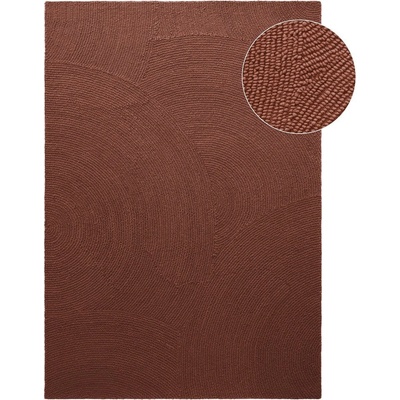 Hanse Home Ръчно изработен вълнен килим в тухлен цвят 160x230 cm Calmio - Hanse Home (106402-160x230)