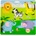 Viga Toys Дървен пъзел Viga - Джунгла, 9 части (50838)