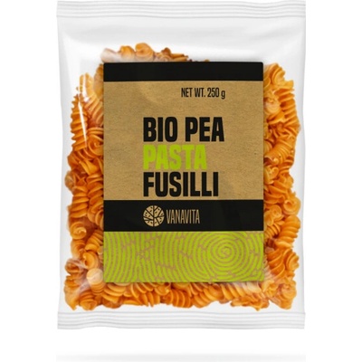GymBeam BIO VanaVita Těstoviny z hrachu vřetena 20 x 250 g