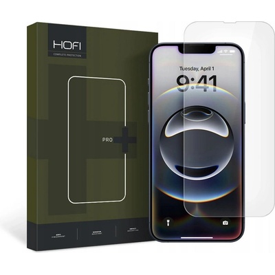 HOFI Хибридно стъкло за iPhone 13 / 13 Pro/ 14 / 16e от Hofi Hybrid Pro+ - Прозрачно (6216990212949)