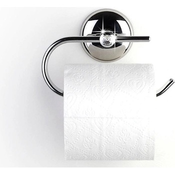 Tekno-Tel Поставка за тоалетна хартия лукс tekno tel mg 194, 15х5х11 см, Закрепване с дюбел, Хром (7776150010)