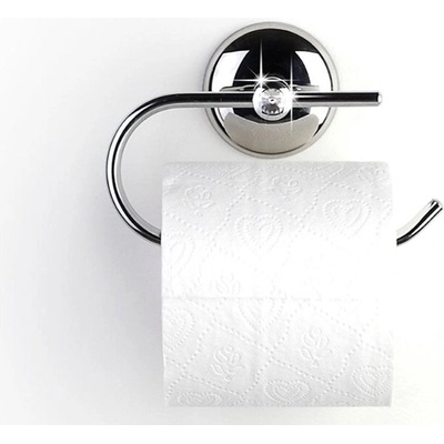 Tekno-Tel Поставка за тоалетна хартия лукс tekno tel mg 194, 15х5х11 см, Закрепване с дюбел, Хром (7776150010)