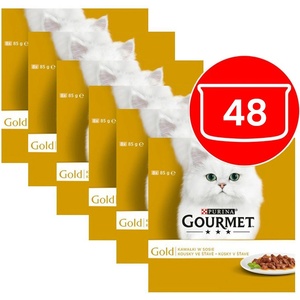 Gourmet Консерва GOURMET GOLD - парчета в сос 48 x 85г
