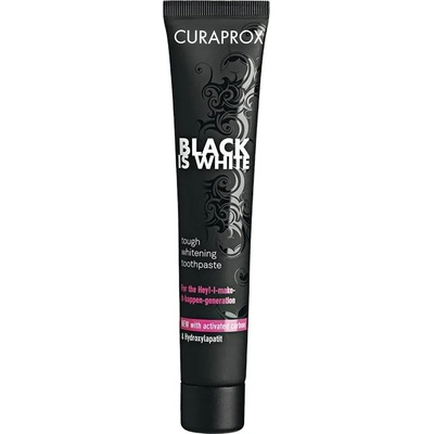 CURAPROX Паста за зъби Black is White, черна, 90 ml