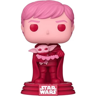 Funko POP! Star Wars: Valentines S2 Luke Skywalker with Grogu Фигурка (071522)
