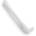 BraveHead Perm Rods White 6 mm 12 ks