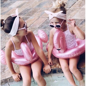 Image 1 of Swim Essentials : Пояс ⌀56 см. за деца от 3+ години - "Splitring Rose Gold Flamingo (SWE-2020SE04)