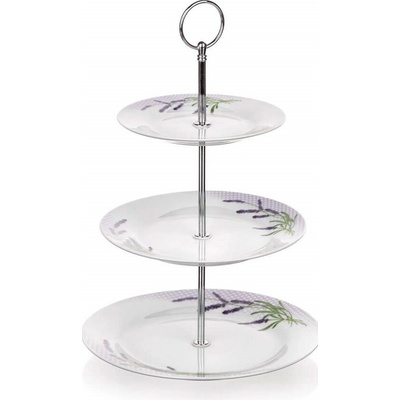 Banquet Stojan na cukroví LAVENDER, 3p