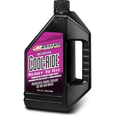 MAXIMA RACING OILS bezglykolová chladicí kapalina COOL-AIDE COOLING SYSTEM FLUID 1,893 l připravená k použití, nekorozivní, rozsah 0°C až 104°C (6)