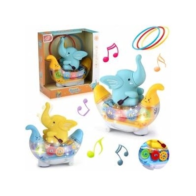 Trifox Elephant in a boat b go gears