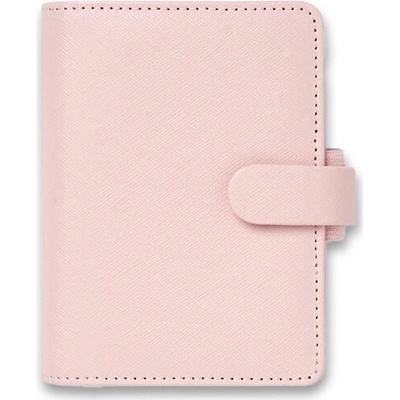 Filofax Mini Saffiano A8 týždenný 2023 ružový