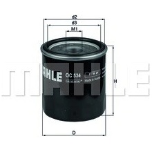 Olejový filter MAHLE ORIGINAL OC 534 (OC534)