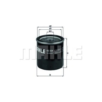 Olejový filter MAHLE ORIGINAL OC 534 (OC534)
