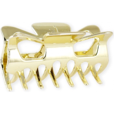 Klasický skřipec do vlasů ve stříbrné nebo zlaté barvě Barva: stříbrná – Zboží Dáma