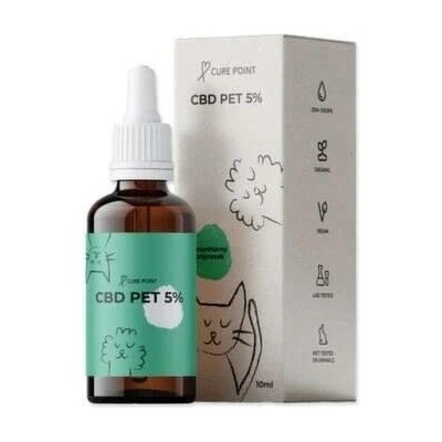CurePoint CBD olej pro zvířata 10 ml