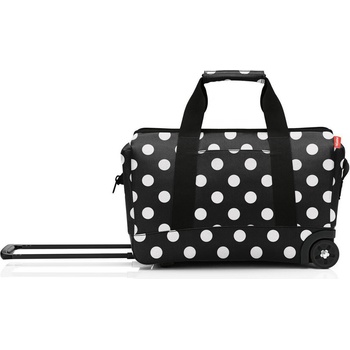Reisenthel Чанта тип торба Allrounder Trolley на бели точки на колела (MP7072)