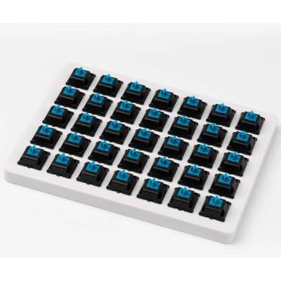 Суичове за механична клавиатура Keychron Cherry MX Blue Switch Set 35 броя, сини (Z42)