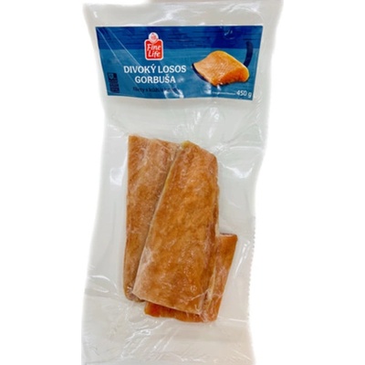 Fine Life Losos Gorbuša filety s kůží 450g