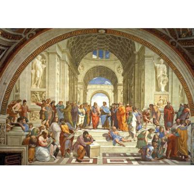 Art Puzzle - Puzzle Raphael - The School of Athens - 2 000 piese