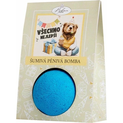 Bohemia Gifts & Cosmetics Jedem Bomby Všechno Nejlepší bomba do kúpeľa 110 g