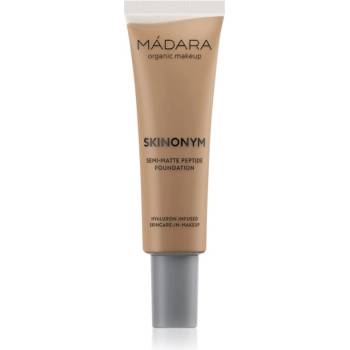 Mádara MÁDARA Skinonym Semi-Matte Peptide дълготраен фон дьо тен с пептиди цвят #60 Olive 30ml