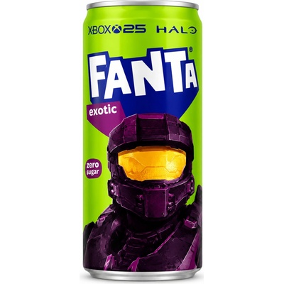 Fanta exotic XBOX25 HALO 330 ml