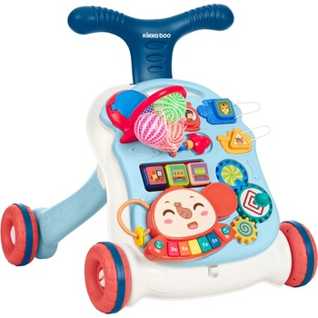 KikkaBoo Проходилка 3 в 1 KikkaBoo - Play & Grow, синя (31005030075)