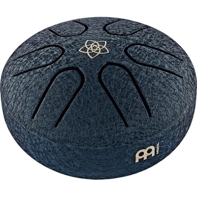 Meinl Pocket Steel 3" A Major 440hz Venus Flower/Navy Blue Tongue Drum (PSTD2NBVF)