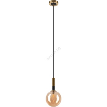 Image 1 of LAMKUR Пендел ROLLO 1xG9/5W/230V златист/опушен бежов (LA49342)