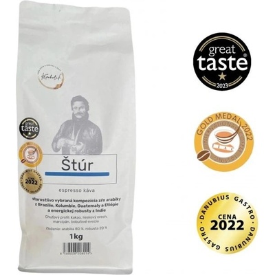 KÁVOHOLIK Štúr zrnková 1 kg