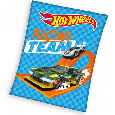 Carbotex Dětská deka vícebarevná motiv Hot Wheels