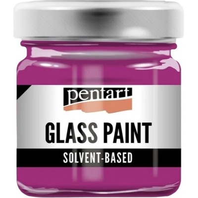 Pentart Farba na sklo a porcelán modrá 30 ml