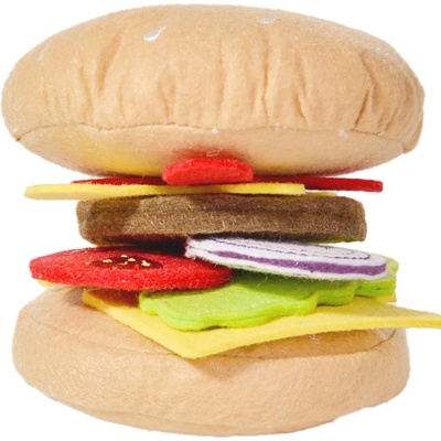 Classic World Текстилен хамбургер за игра (5065)