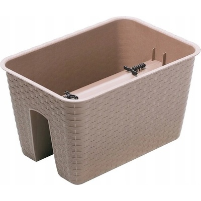 Prosperplast Květináč 39,6 x 27,2 x 22,5 cm plast béžový