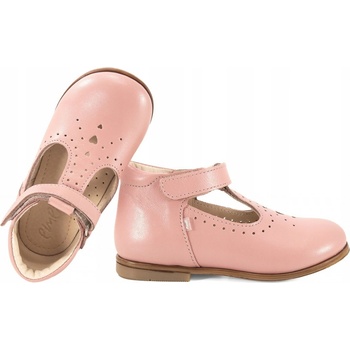 Emel ES2385B-11 dívčí balerínky polobotky boty podpatek Thomas 23 růžová