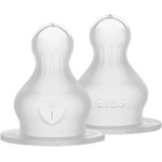 BIBS Silicone Bottle Nipple биберон за шише Fast Flow 2 бр