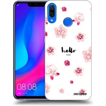 Púzdro Picasee silikónové Huawei Nova 3 - Hello there čiré