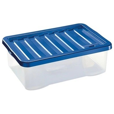 Úložný box Heidrun Quasar 1686, 30 l, modrý – Zboží Dáma