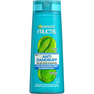 Garnier Očisťujúci šampón pre všetky typy vlasov s lupinami Fructis Antidandruff Re-Oxygen Shampoo 250 ml