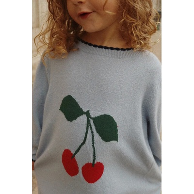 Konges Sløjd Детска рокля с вълна Konges Sløjd ALEXA KNIT DRESS (KS101390.9BYA)