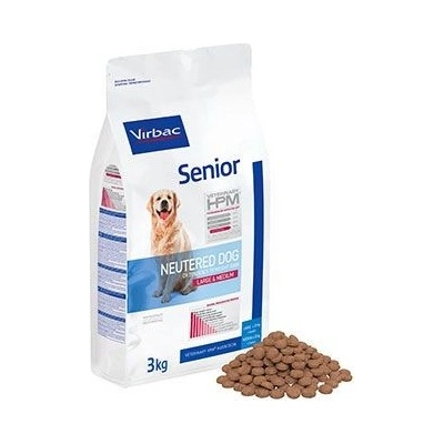 Virbac VET HPM Senior Dog Neutered Large & Medium 12 kg