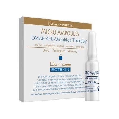 SynCare MicroAmpoules DMAE anti-wrinkles therapy kúra 28 dnů 14 x 1,5 ml – Hledejceny.cz