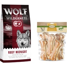 Wolf of Wilderness Adult Ruby Midnight hovězí a králičí 12 kg